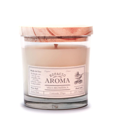 Vela de Soja Aromática 250 g Línea Clásica Petit Espacio Aroma