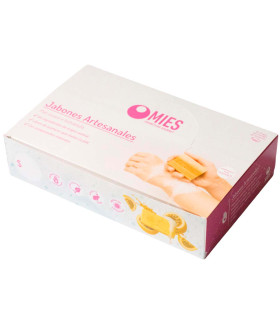 Caja Exhibidora con 18 Jabones de 100 g Mies