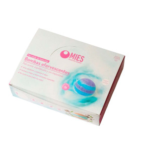 Caja Exhibidora con 12 Bombas de Baño de 115 g Mies