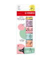 6 Resaltadores Boss Pastel Love Stabilo en Estuche Stabilo