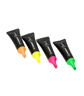 4 Resaltadores Shine en Estuche Stabilo