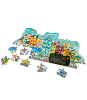 Puzzle Animated City Hape