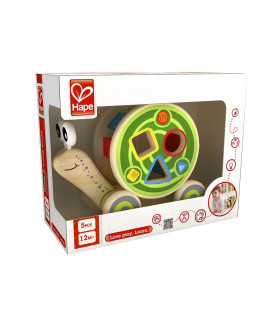 Caracol de Arrastre y Formas de Juguete Hape