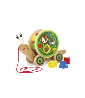 Caracol de Arrastre y Formas de Juguete Hape