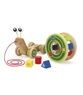 Caracol de Arrastre y Formas de Juguete Hape