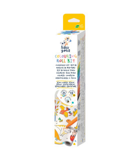 Kit de Rollo para Colorear Dino World Haku Yoka