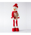 Adorno de Tela Snowman 52 cm Alparamis