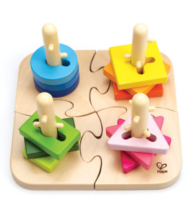 Puzzle Creativo de Clavijas Hape