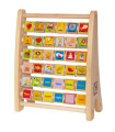 Abaco Alfabético Hape Juguete Didáctico