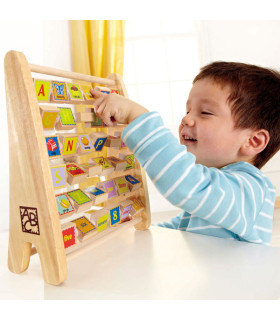 Abaco Alfabético Hape Juguete Didáctico
