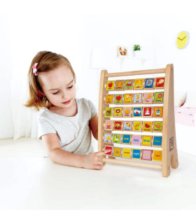 Abaco Alfabético Hape Juguete Didáctico