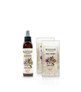 Le Paquet Maison Marchand D Aromes Santal y Violetas