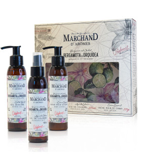 Coffret Special Trío Toilett Marchand D Aromes Bergamota y Orquídea