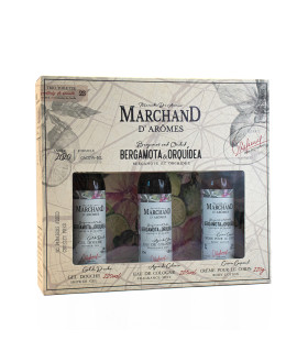 Coffret Special Trío Toilett Marchand D Aromes Bergamota y Orquídea