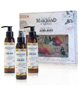 Coffret Special Trío Toilett Marchand D Aromes Jazmín y Mango