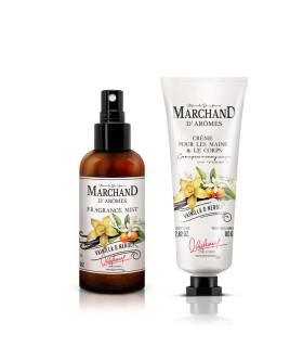 Cubo Marchand D Aromes Fragrance Mist y Crema de Manos y Corporal Vainilla y Nerolí