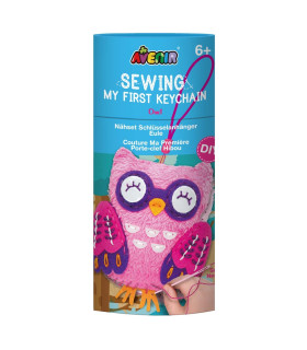Kit de Costura My First Keychain 8 Pz en 8 Diseños con Exhibidor Avenir