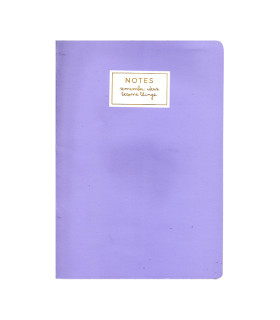 Cuaderno Talbot Flex Lila Pastel 17x25 cm