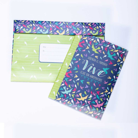 Sobre Cuaderno Simples Secretos - Pack X 20