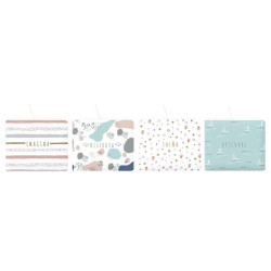 Vela Fanal Cuadrada Carpe Diem - PACK x 8