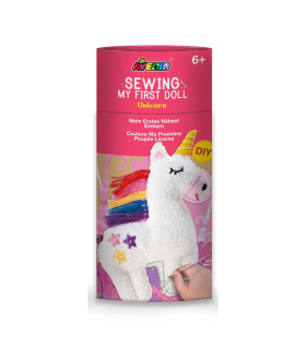 Kit de Costura My First Doll 8 Pz en 4 Diseños con Exhibidor Avenir