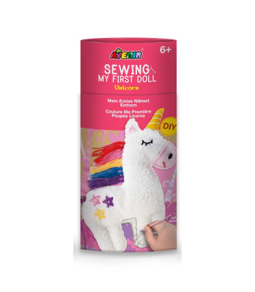 Kit de Costura My First Doll 8 Pz en 4 Diseños con Exhibidor Avenir