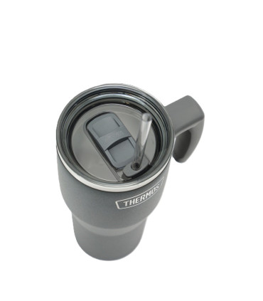 Vaso Térmico con Asa y Sorbete Thermos Classic 850 ml Gris