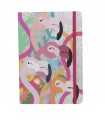 Cuaderno Talbot Holográfico Flamingo 14x21 cm