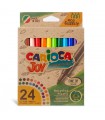 Marcadores de Colores Joy Punta Fina Eco Family Carioca x 24