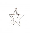 Adorno Estrella 3D con Luz LED 30 cm