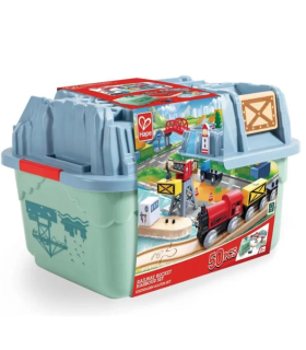 Set de Vías y Tren de Carga de Puerto Hape