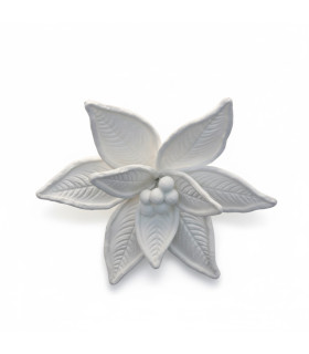 Adorno Estrella Federal Blanca 30 cm Alparamis A24-3801