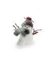 Adorno Muñeco de Nieve 14x15 cm Alparamis
