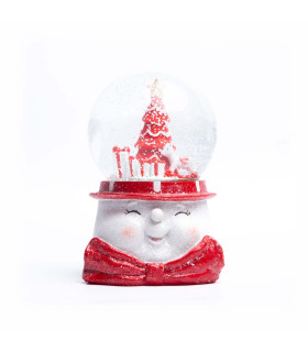 Esfera de Nieve Snowman 16 cm Alparamis