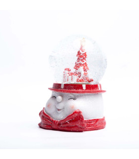 Esfera de Nieve Snowman 16 cm Alparamis