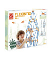 Kit Flexistix de Construcción Creativa Multi Torres 132 pzas Hape