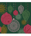 Servilletas 33 x 33 cm Opulent Bauble Xmas