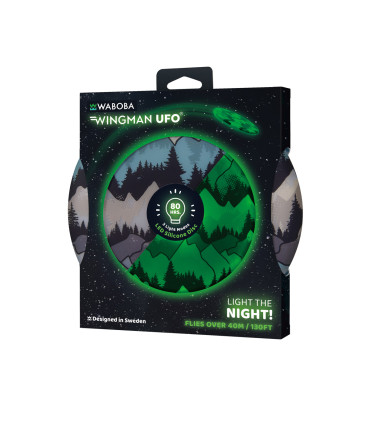 Frisbee de Silicona con LED Wingman UFO Waboba