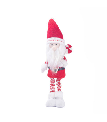 Adorno de Santa con Candy Piernas Extensibles 63 cm Alparamis