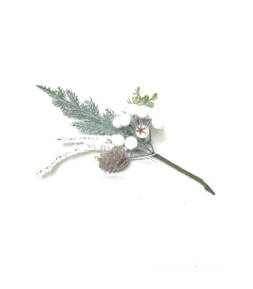 Adorno Pick Blanco 28 cm Alparamis SH24-622