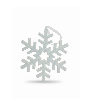 Adorno Copo de Nieve 25 cm Alparamis