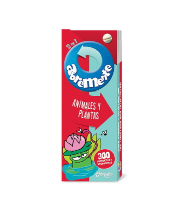 Libro Abremente 2 En 1 Animales Y Plantas