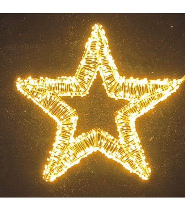 Estrella LED 40 cm Luces Cálidas Alparamis