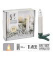 Extencion de 5 Velas Marfil con Timer Alparamis