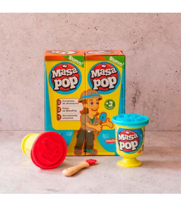 Set de 2 Copas Masa Pop Dinomanía