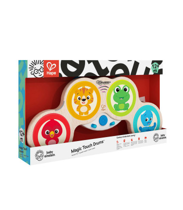 Tambores Magic Touch Hape Instrumento de Juguete