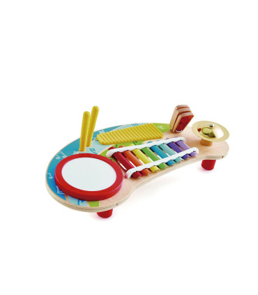 Estación Musical 5 en 1 Hape Instrumentos de Juguete