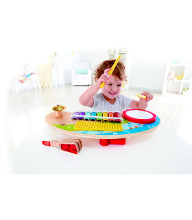 Estación Musical 5 en 1 Hape Instrumentos de Juguete