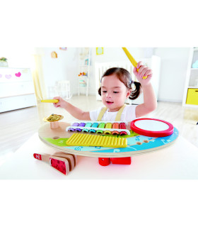 Estación Musical 5 en 1 Hape Instrumentos de Juguete