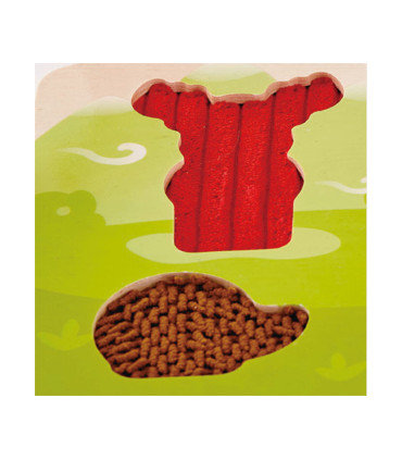 Rompecabezas Táctil de Animales del Bosque Hape